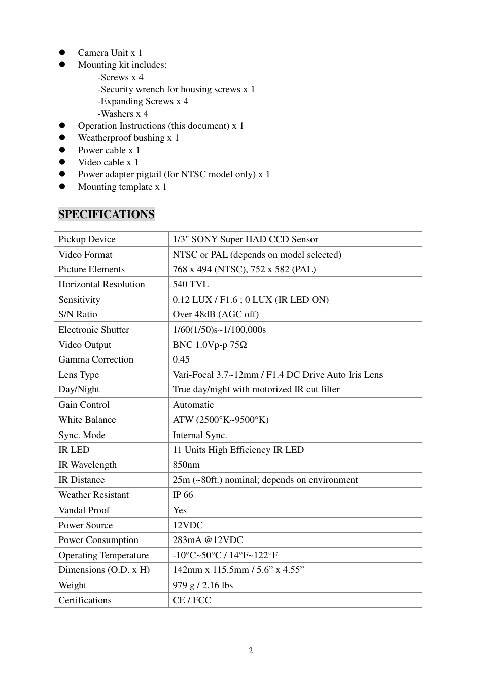 EverFocus EHD360 User Manual | Page 3 / 7