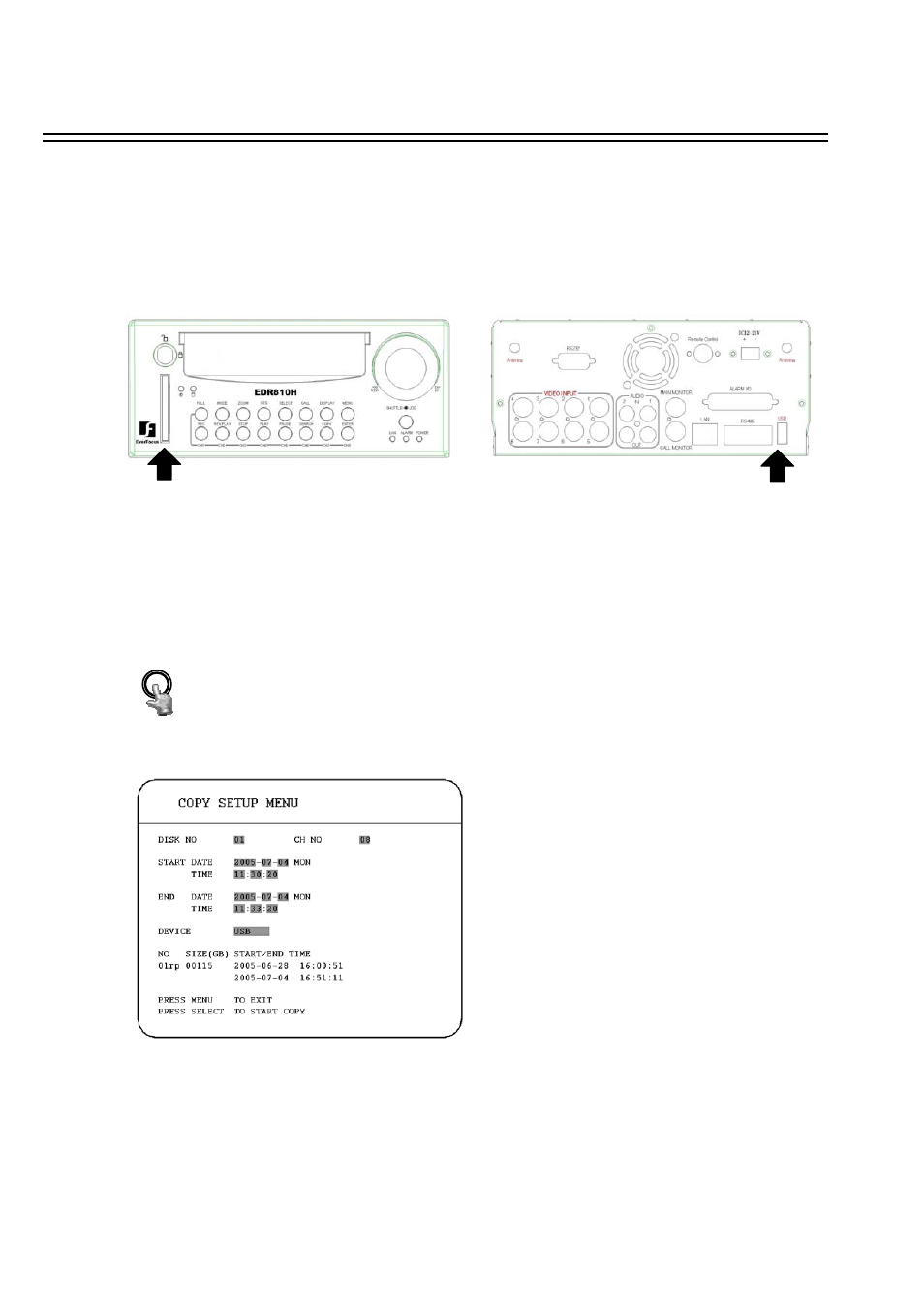 Copy to a video file | EverFocus EDR810H User Manual | Page 64 / 79