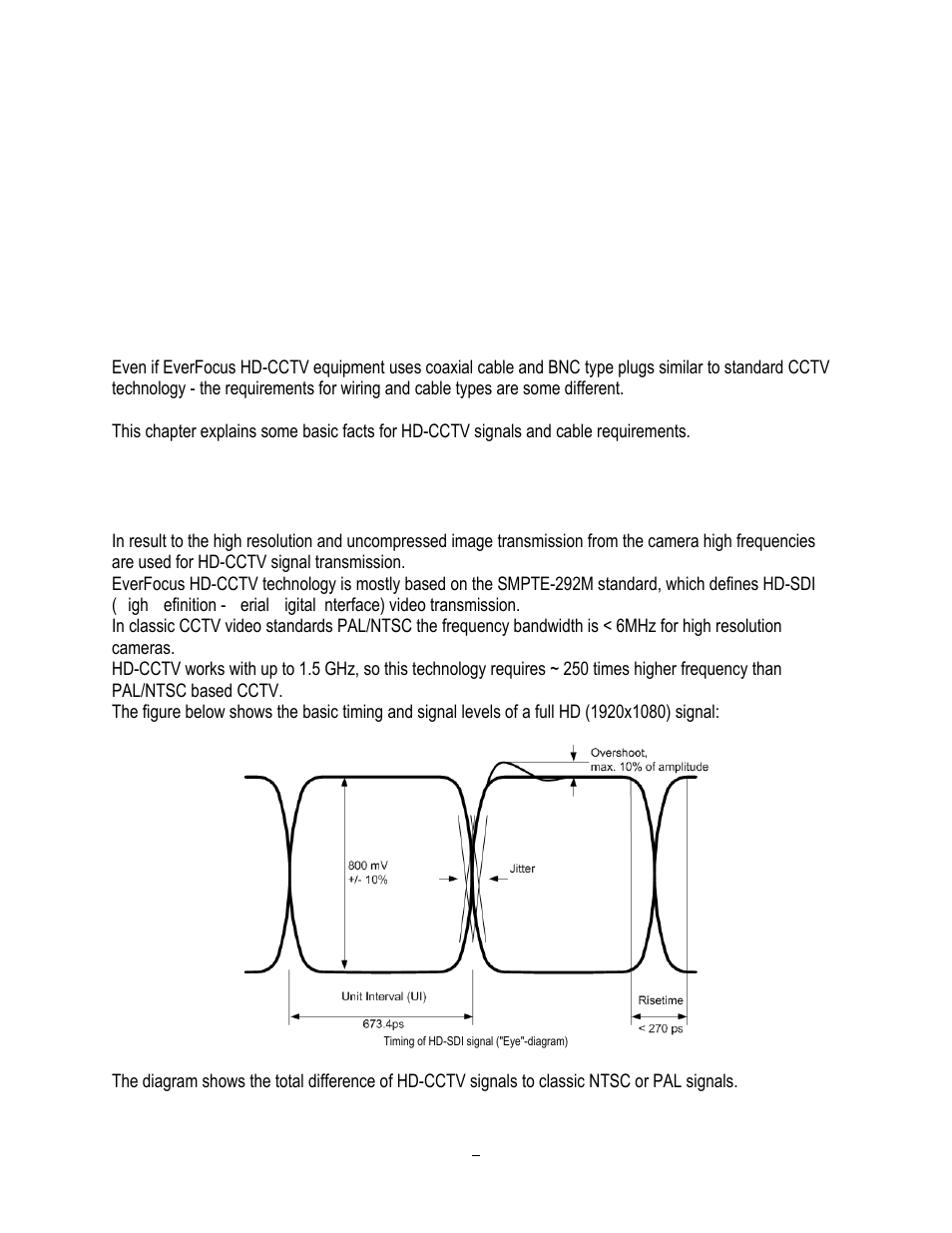 2 installation, 1 hd-cctv wiring for video inputs, 1 understanding hd-cctv signals and wiring | 2 hd-cctv signal, Installation, 1 hd-cctv, Wiring for video inputs, Understanding hd-cctv signals and wiring, Hd-cctv signal | EverFocus HD-CCTV EPHD08 User Manual | Page 16 / 142