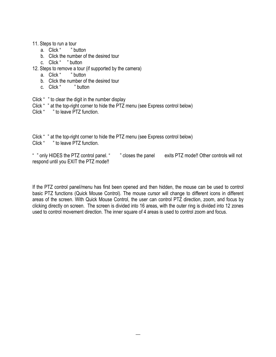 2 express control of ptz, Express control of ptz | EverFocus HD-CCTV EPHD08 User Manual | Page 37 / 142