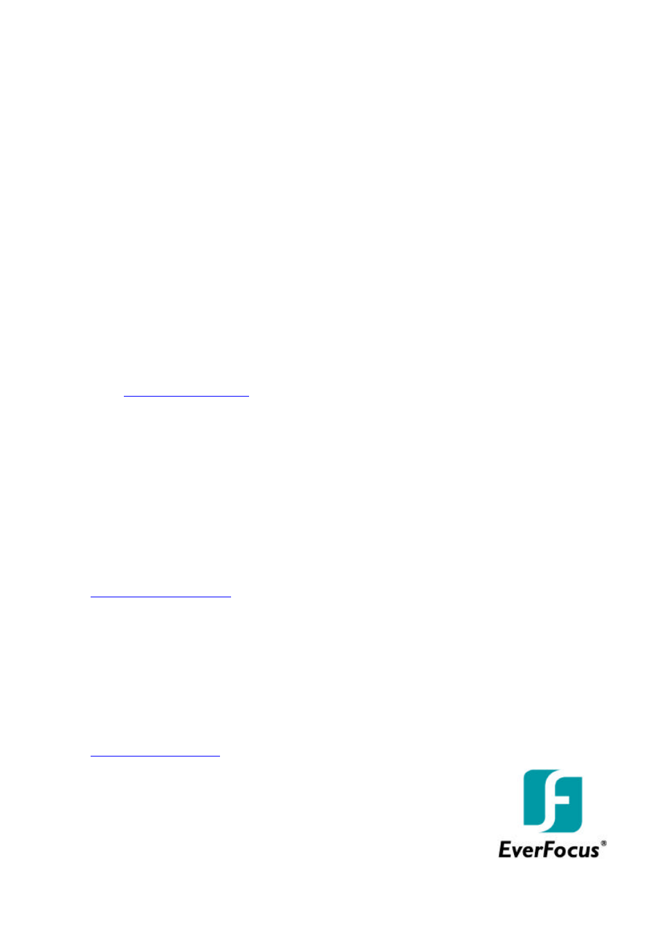 Everfocus electronics corp | EverFocus EHD150 User Manual | Page 14 / 14