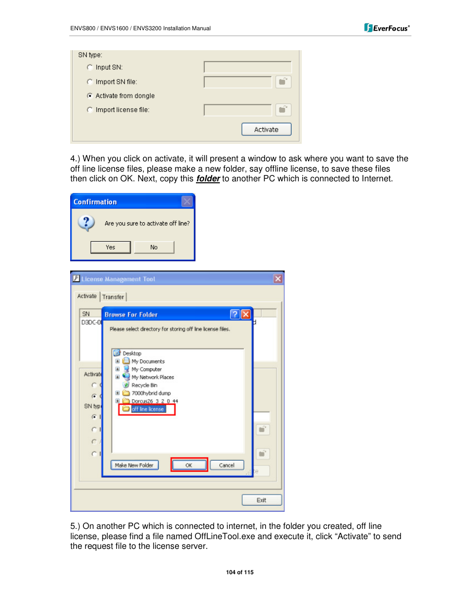 EverFocus ENVS1600 User Manual | Page 104 / 115