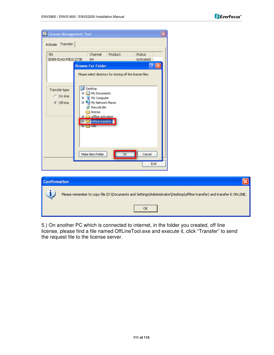 EverFocus ENVS1600 User Manual | Page 111 / 115