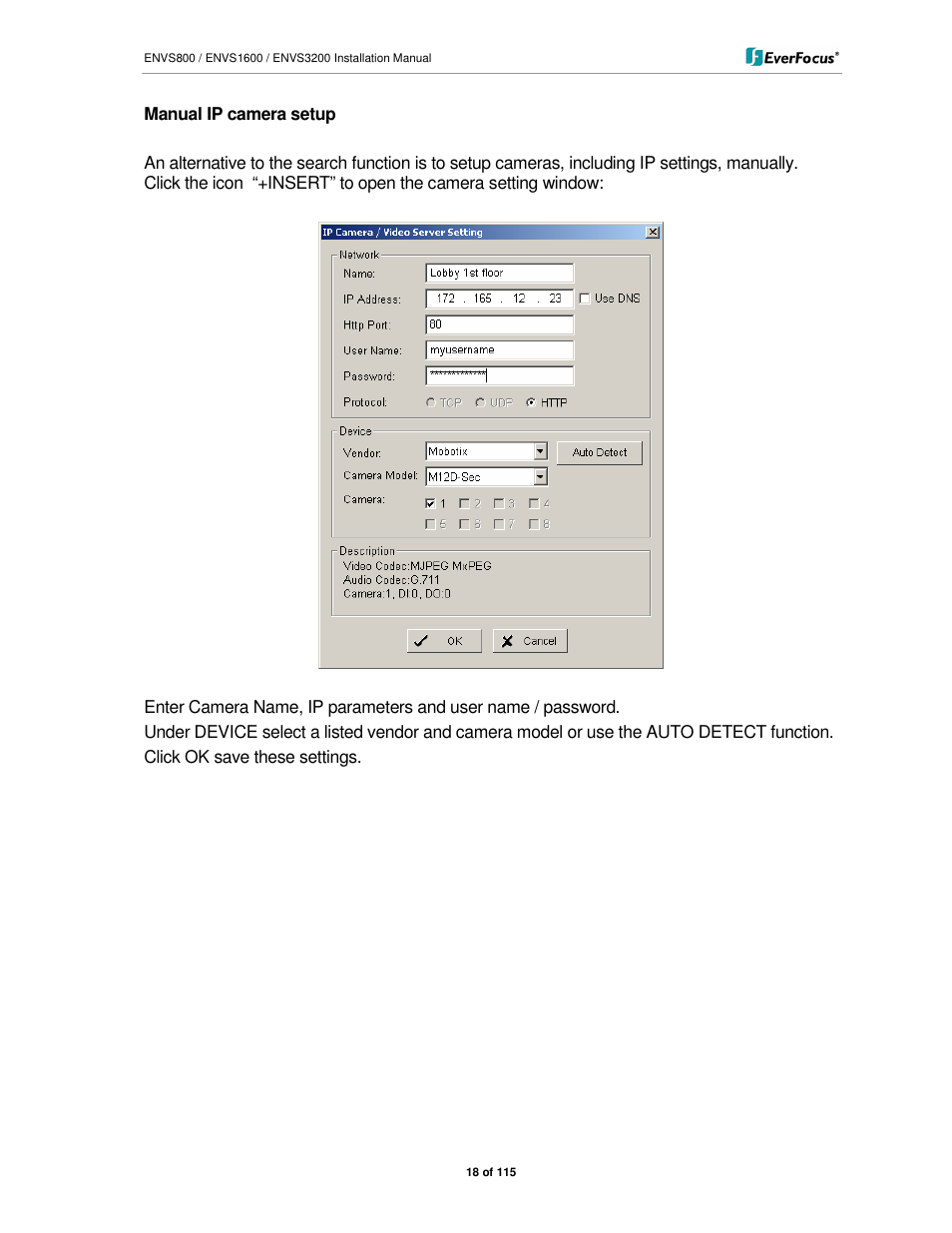 EverFocus ENVS1600 User Manual | Page 18 / 115