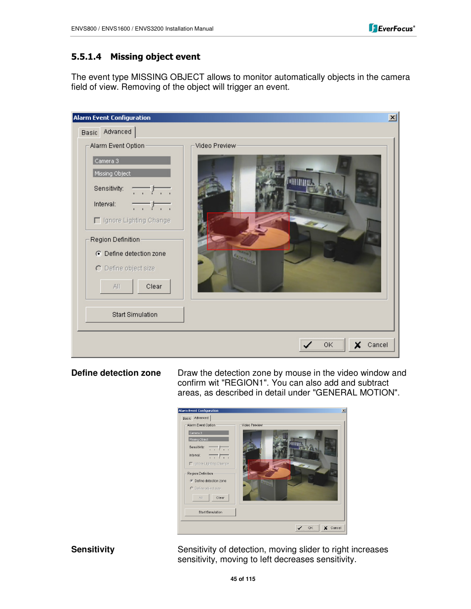 EverFocus ENVS1600 User Manual | Page 45 / 115