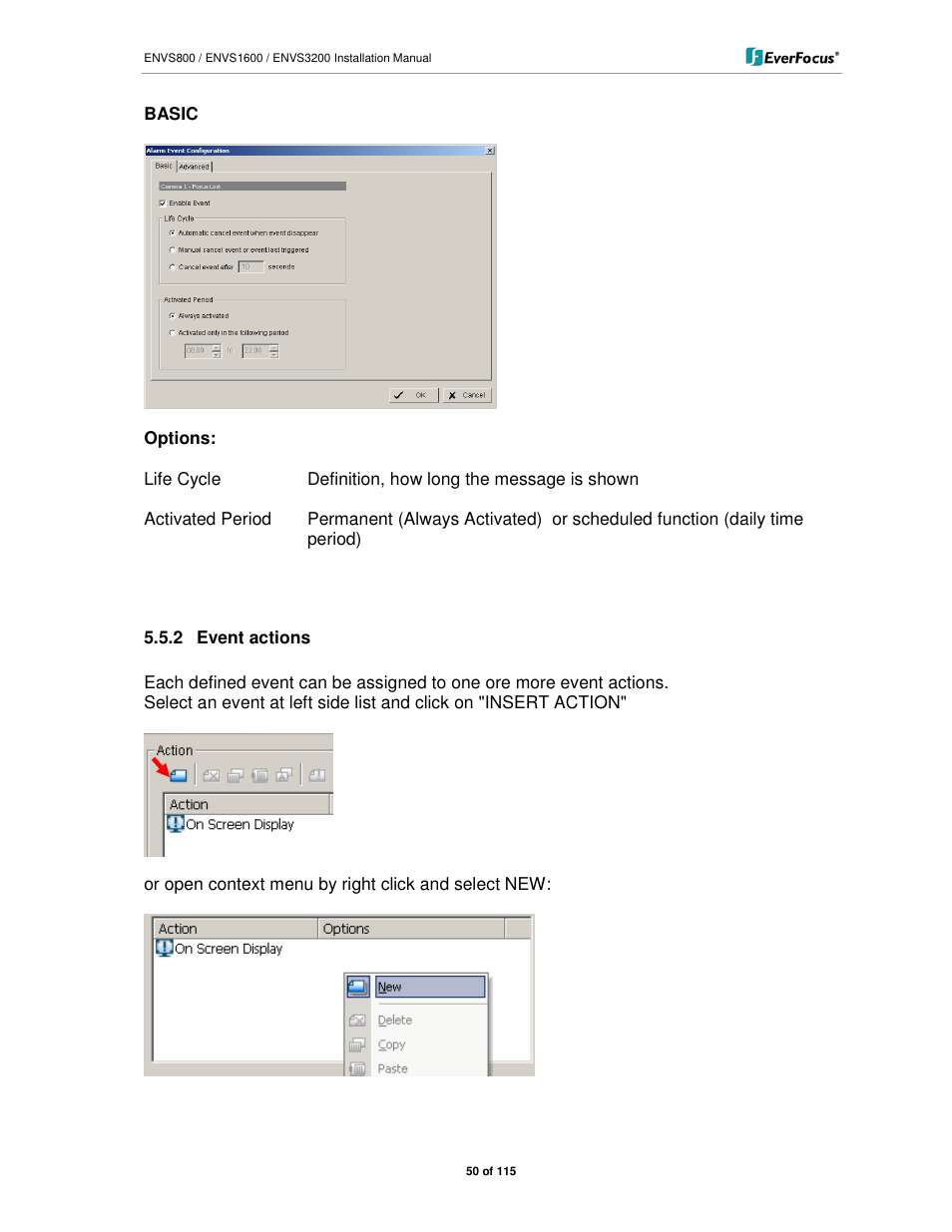 EverFocus ENVS1600 User Manual | Page 50 / 115