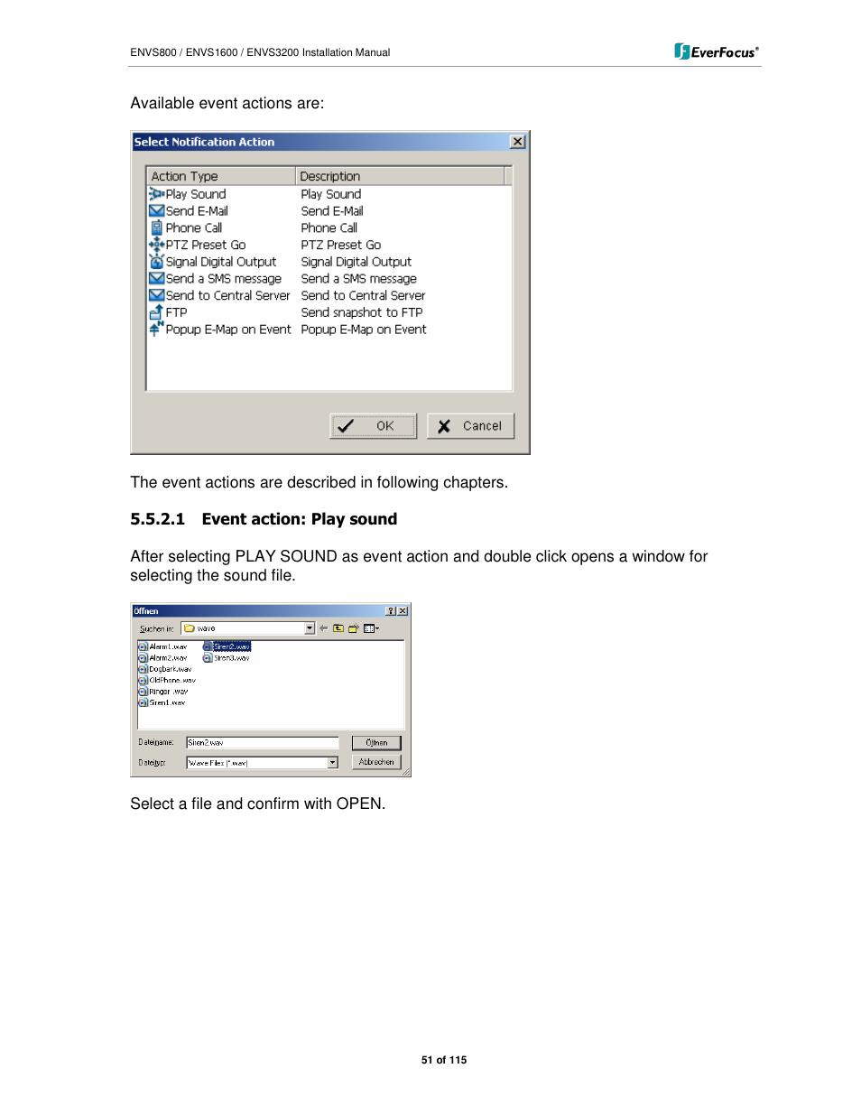 EverFocus ENVS1600 User Manual | Page 51 / 115