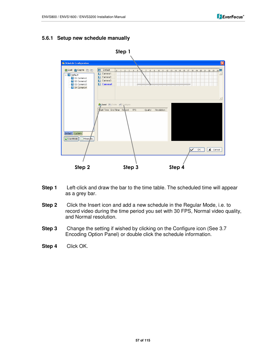 EverFocus ENVS1600 User Manual | Page 57 / 115