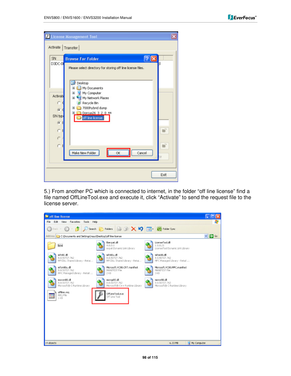 EverFocus ENVS1600 User Manual | Page 98 / 115