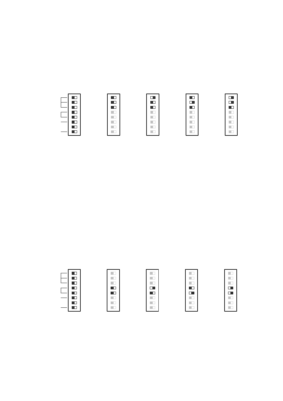 1200 bps, Evf - 1, Pelco-d | Pelco-p, Type-a, Communication protocol setting the 1, And 3, And 5 | EverFocus SPEED DOME EPTZ1000 User Manual | Page 17 / 37