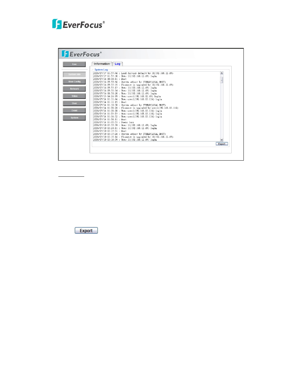 EverFocus NEV10 EZN850 User Manual | Page 12 / 58