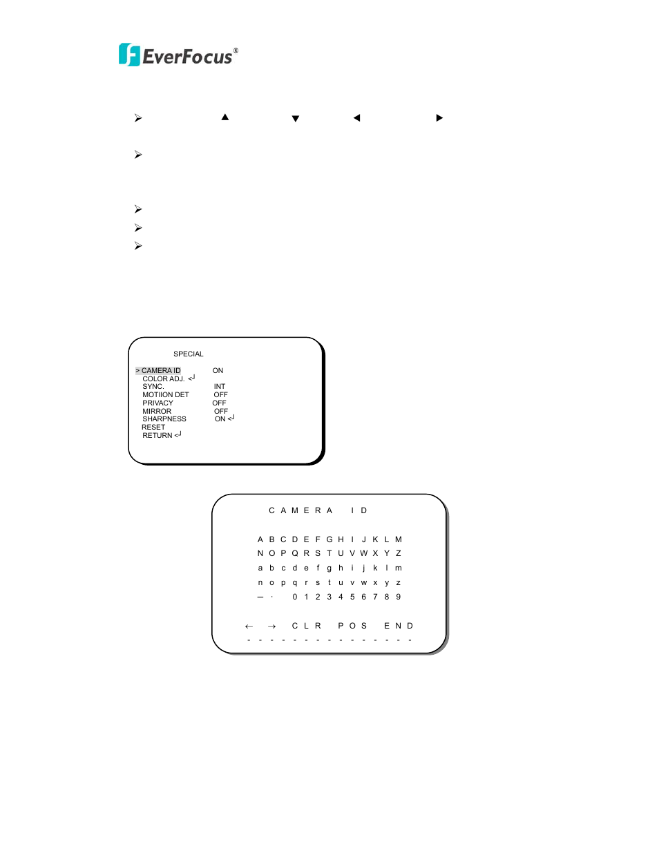 Ezn850 | EverFocus NEV10 EZN850 User Manual | Page 31 / 58