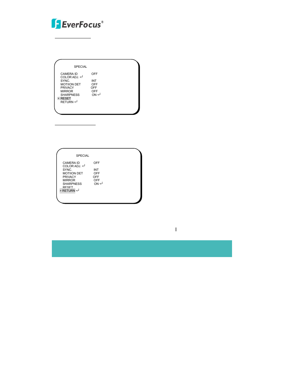 EverFocus NEV10 EZN850 User Manual | Page 38 / 58