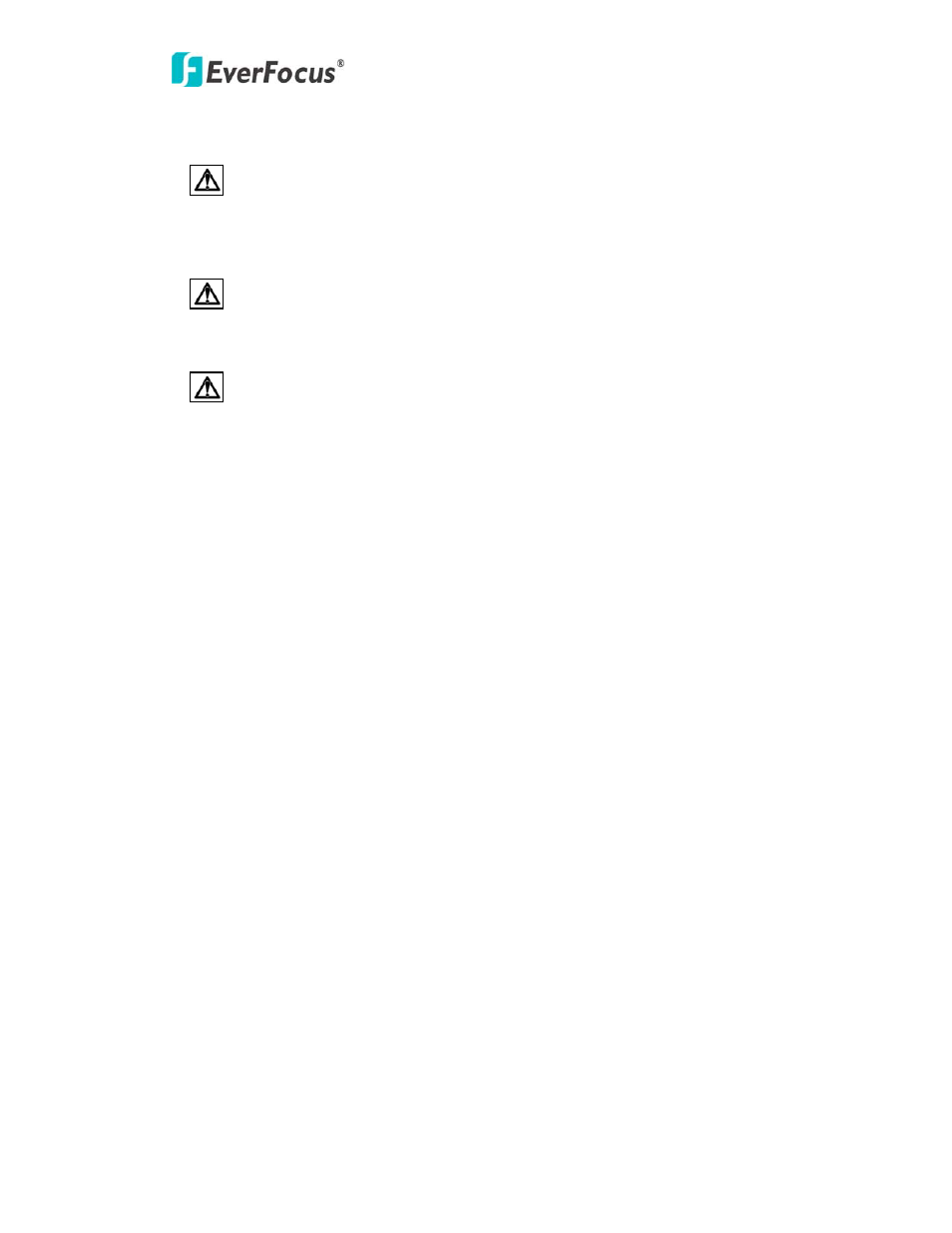 EverFocus NEV10 EZN850 User Manual | Page 4 / 58