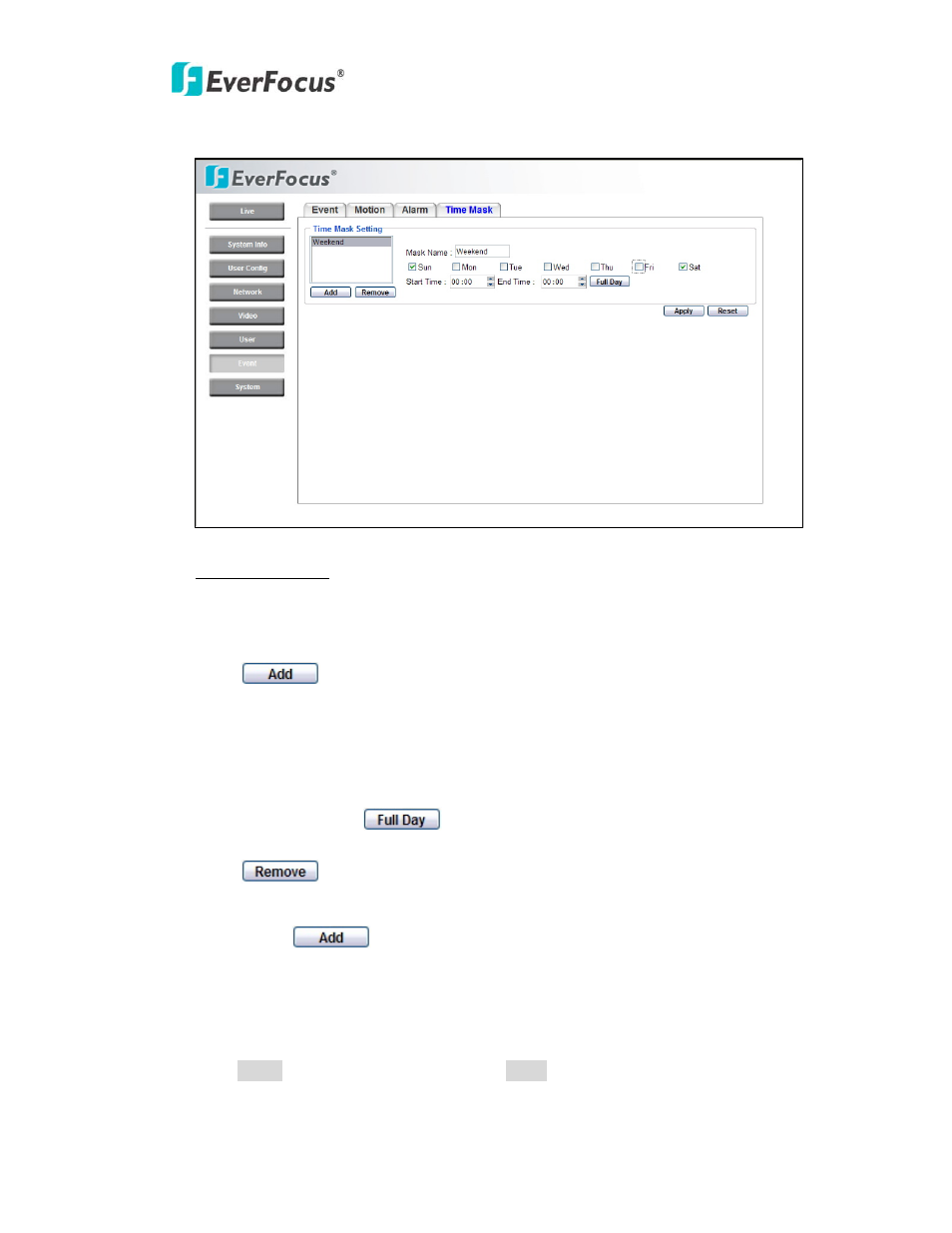 EverFocus NEV10 EZN850 User Manual | Page 46 / 58