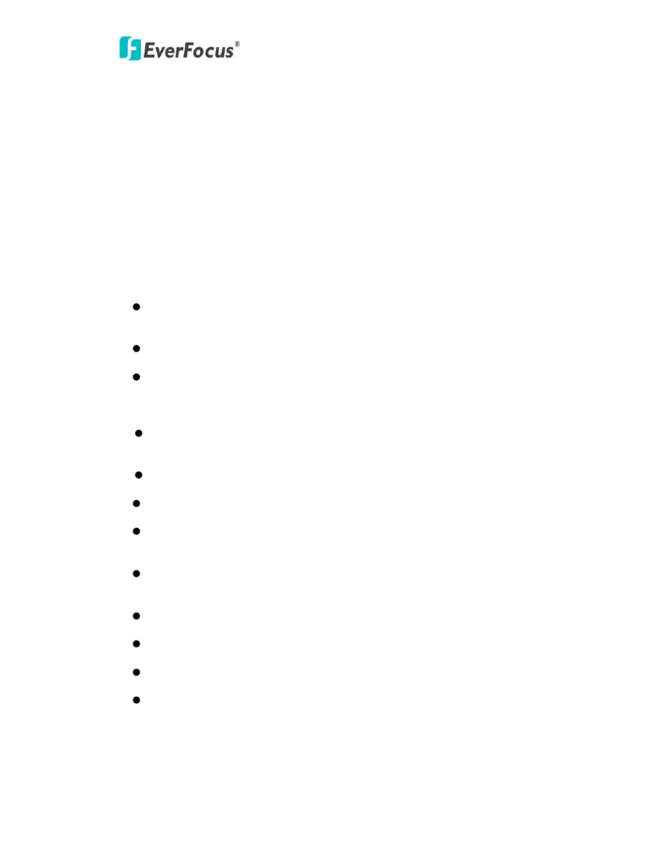 Introduction, Features | EverFocus NEV10 EZN850 User Manual | Page 6 / 58