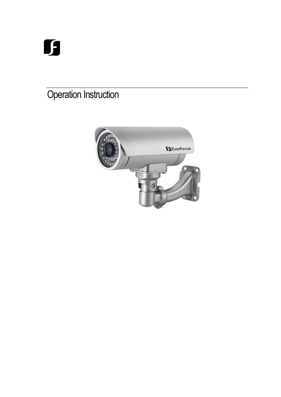 EverFocus EZ650 User Manual | 40 pages