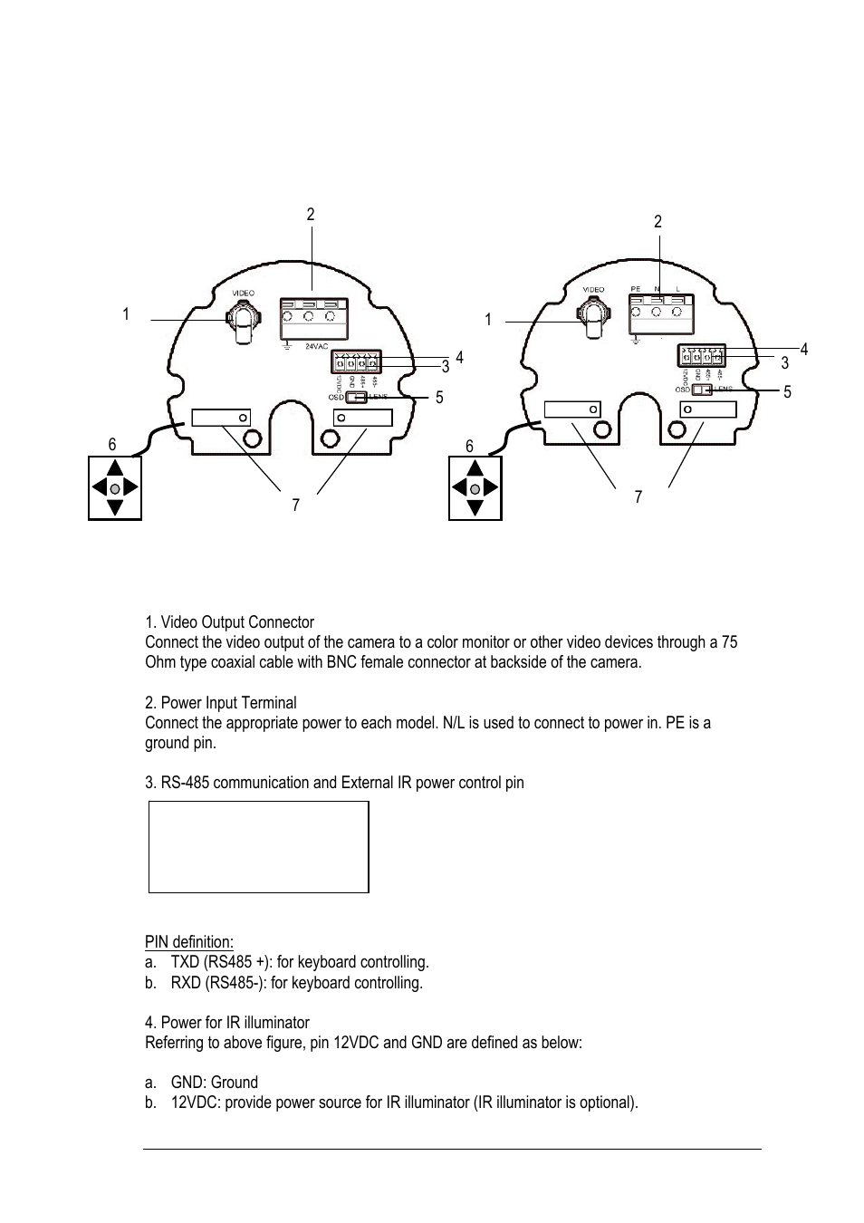6 back panel layout | EverFocus EZ650 User Manual | Page 12 / 40