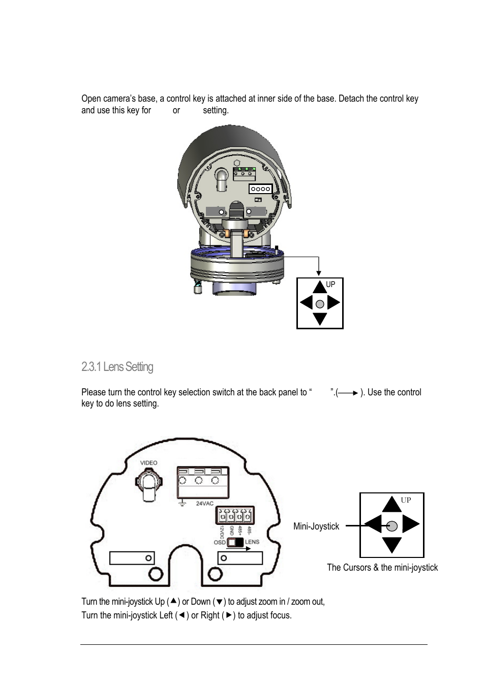 3 adjusting lens, 1 lens setting, Etting | EverFocus EZ650 User Manual | Page 20 / 40