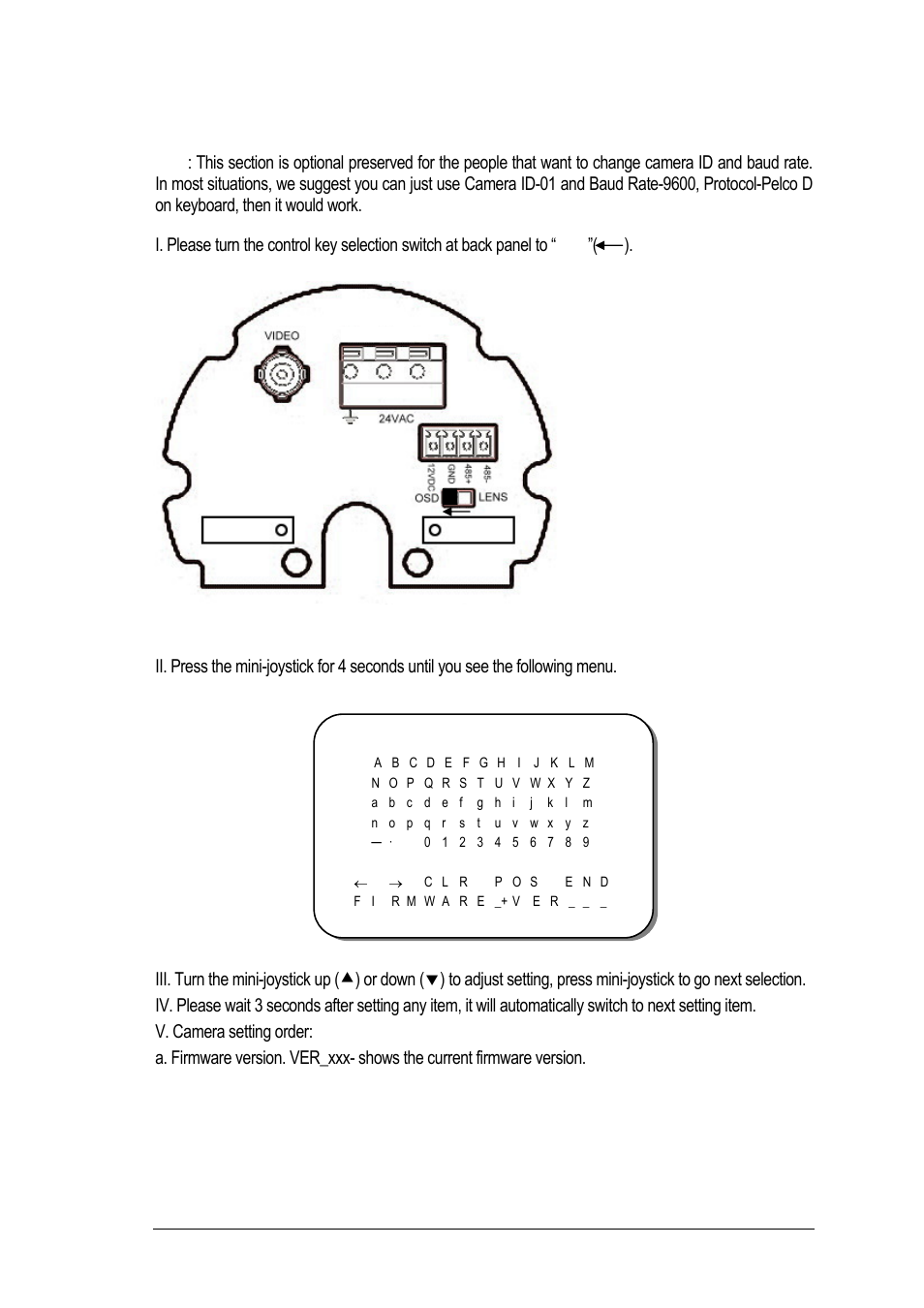 2 rs485 id & baud rate setting | EverFocus EZ650 User Manual | Page 24 / 40