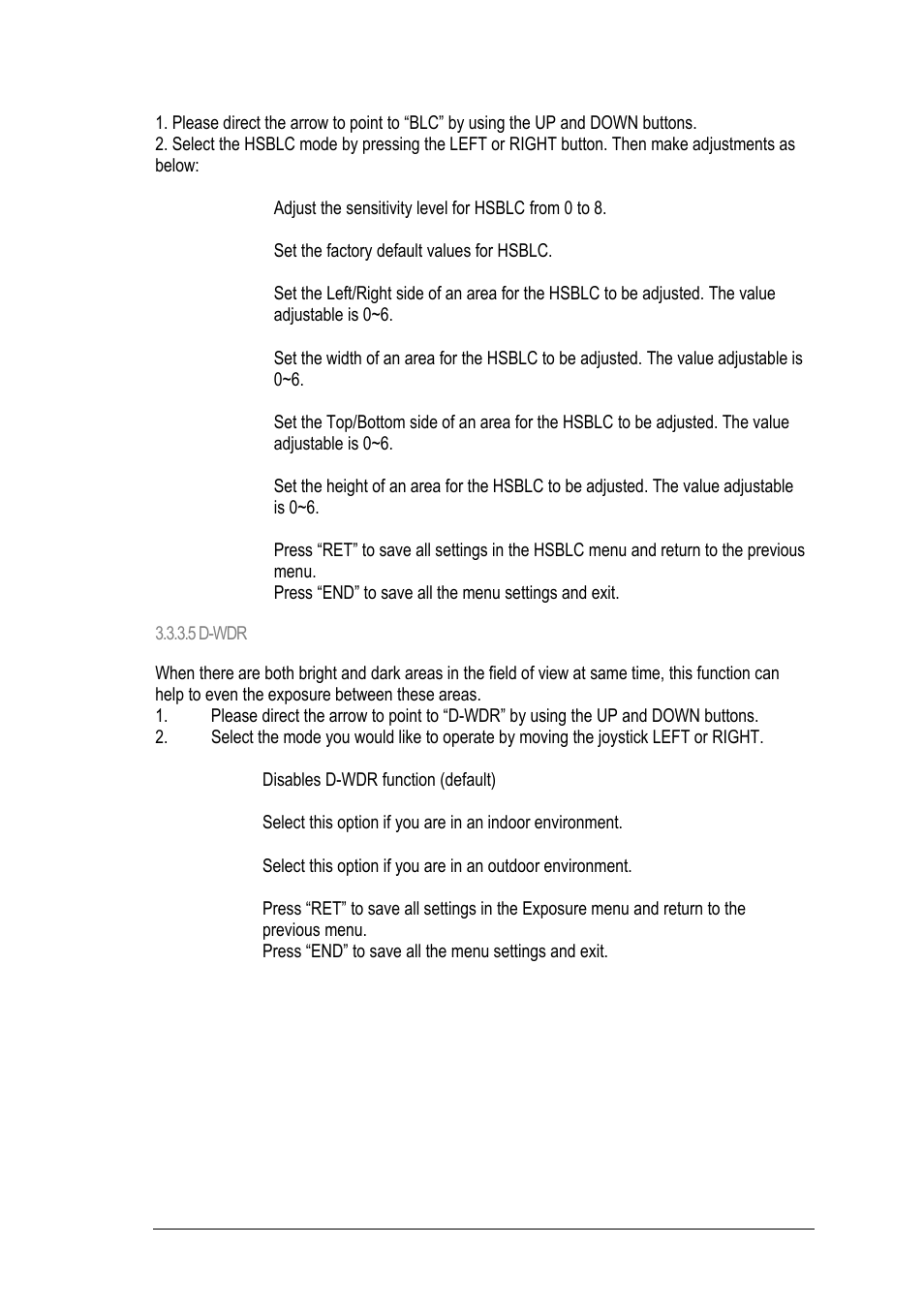 5 d-wdr | EverFocus EZ650 User Manual | Page 31 / 40