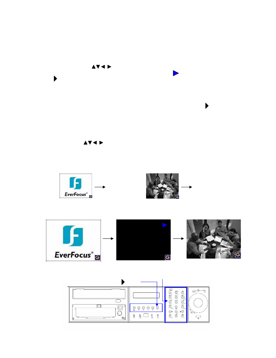 37 7. playback and search recorded images | EverFocus eDR1680 Series User Manual | Page 37 / 55