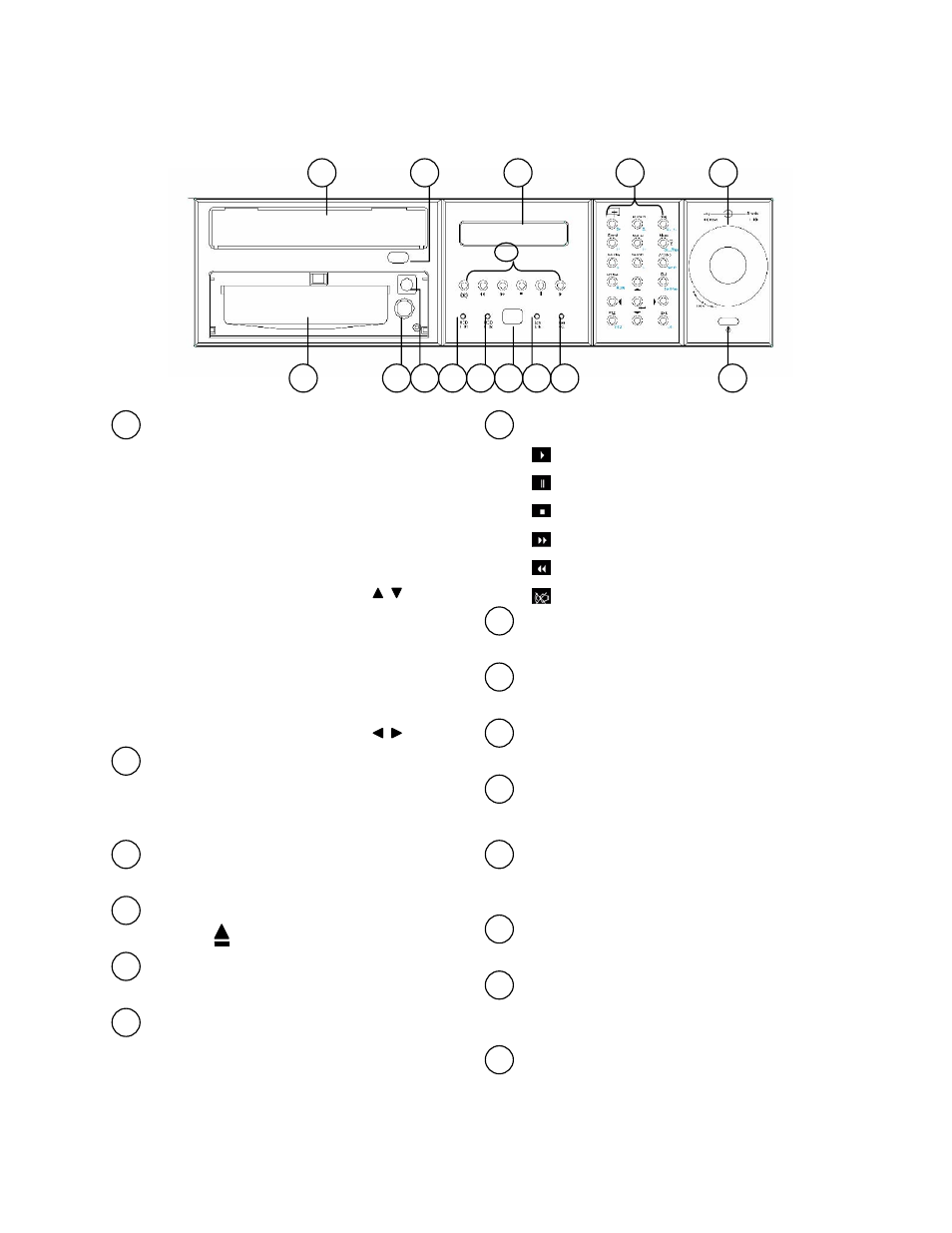 Part names | EverFocus eDR1680 Series User Manual | Page 7 / 55