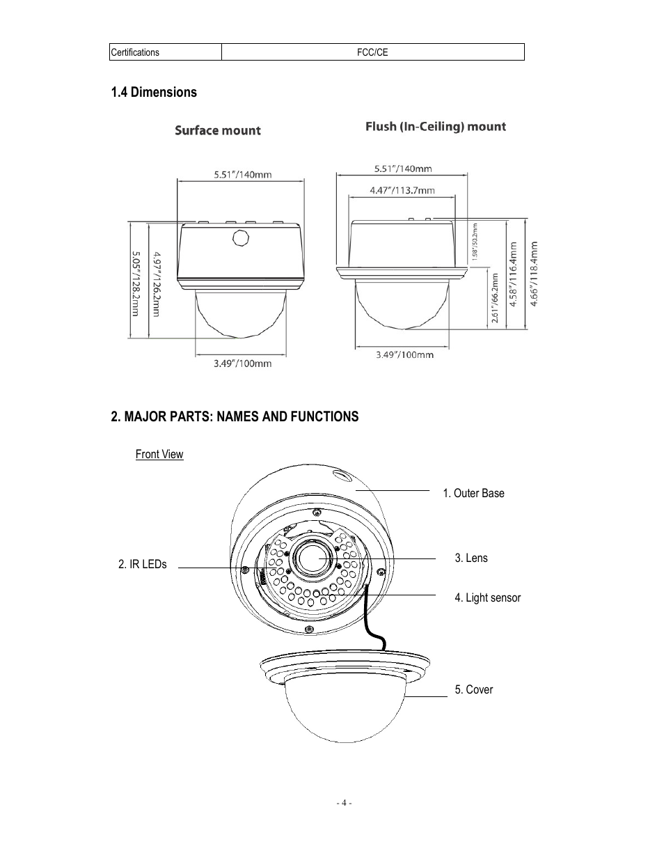 EverFocus EDH5240 User Manual | Page 5 / 23