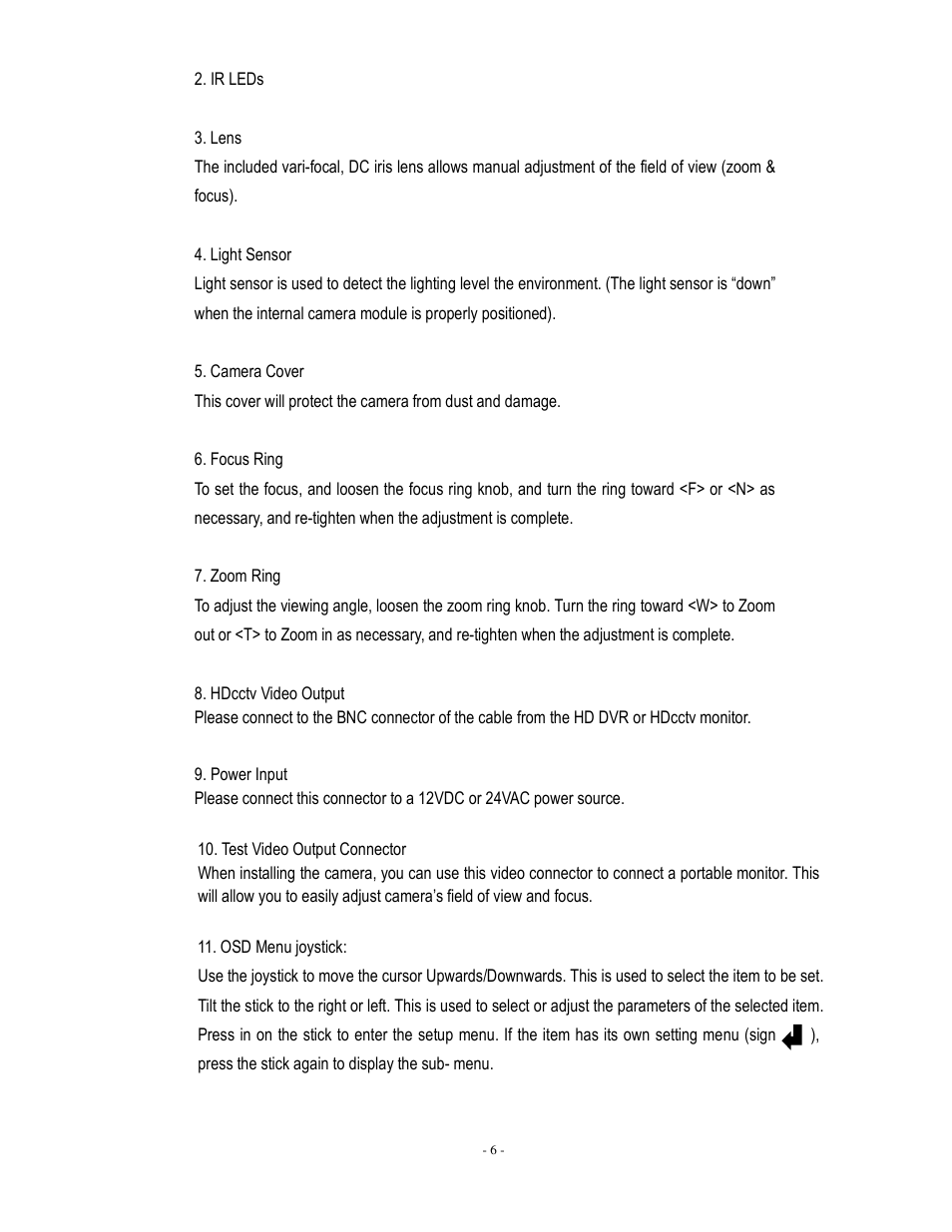 EverFocus EDH5240 User Manual | Page 7 / 23