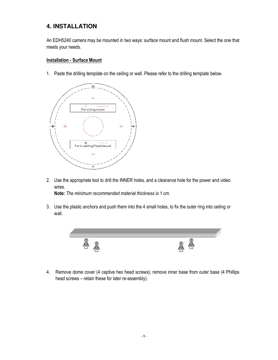 Installation | EverFocus EDH5240 User Manual | Page 9 / 23
