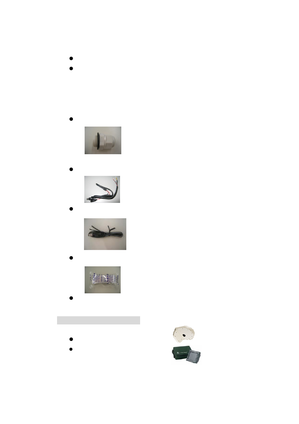 2 package contents, Optional accessories | EverFocus EHD650 User Manual | Page 4 / 25