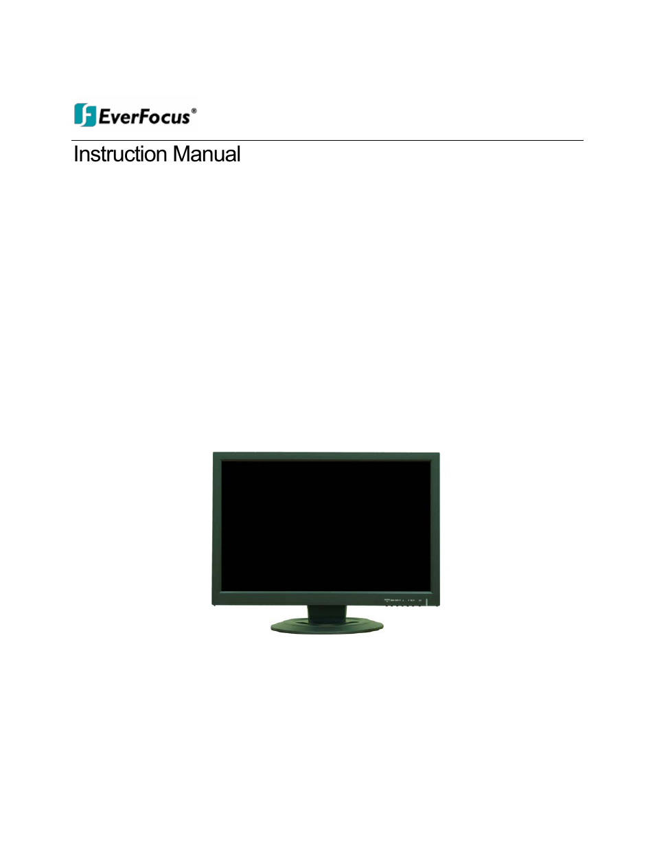 EverFocus EN-7522C User Manual | 56 pages