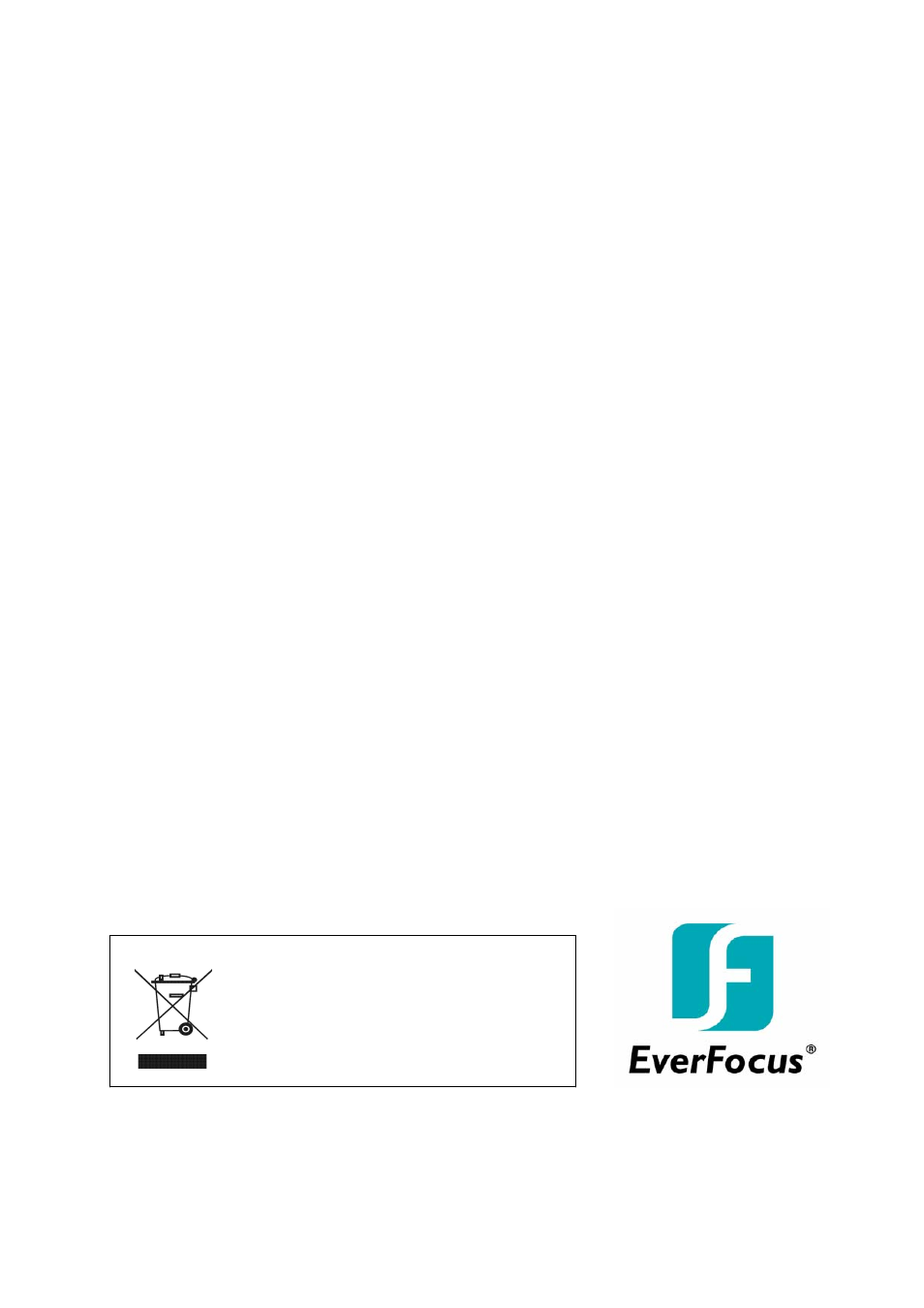 Everfocus electronics corp | EverFocus Weatherproof Long Range IR Camera 335E User Manual | Page 15 / 15