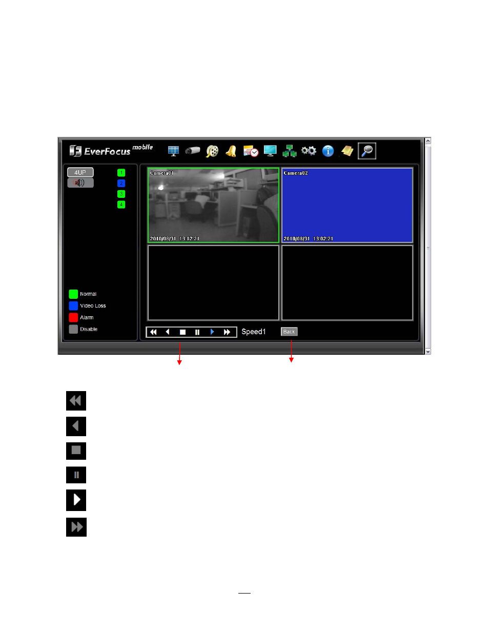 4 remote playback, 4 remote, Playback | EverFocus EMV400 User Manual | Page 113 / 129