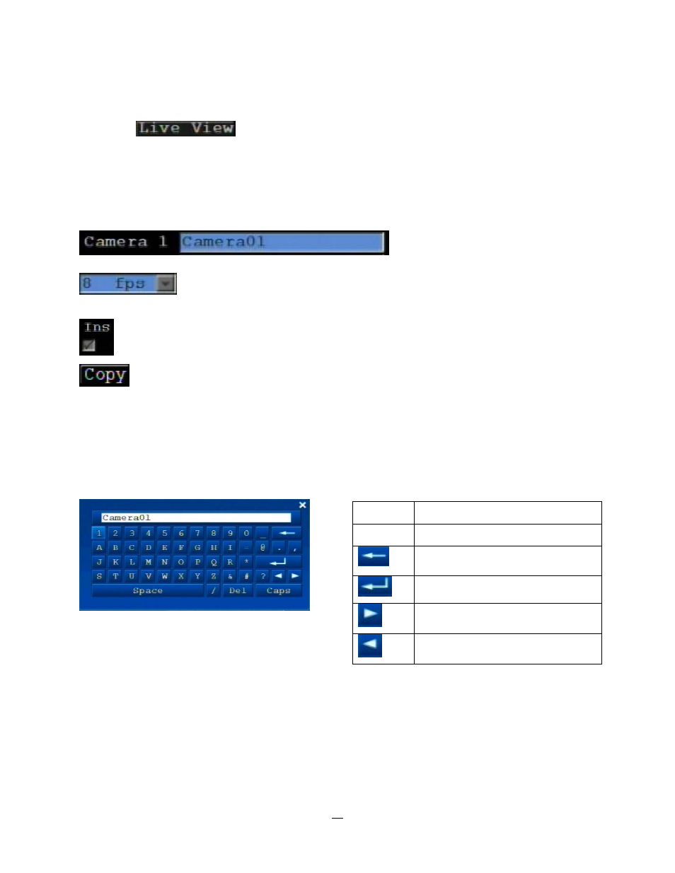 3 field input options, Field input options | EverFocus EMV400 User Manual | Page 30 / 129