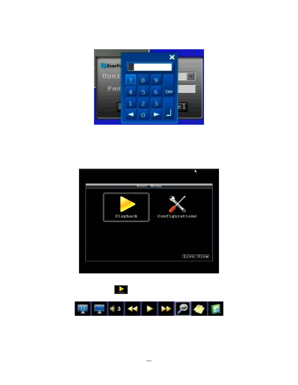 3 on screen configuration menu, Creen, Onfiguration | EverFocus EMV400 User Manual | Page 32 / 129