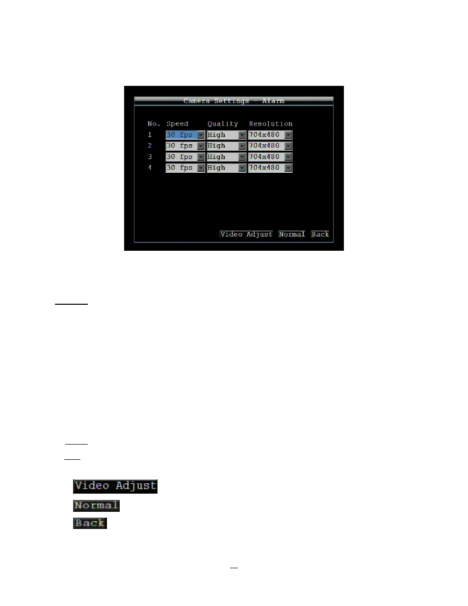 3 alarm, Alarm | EverFocus EMV400 User Manual | Page 45 / 129