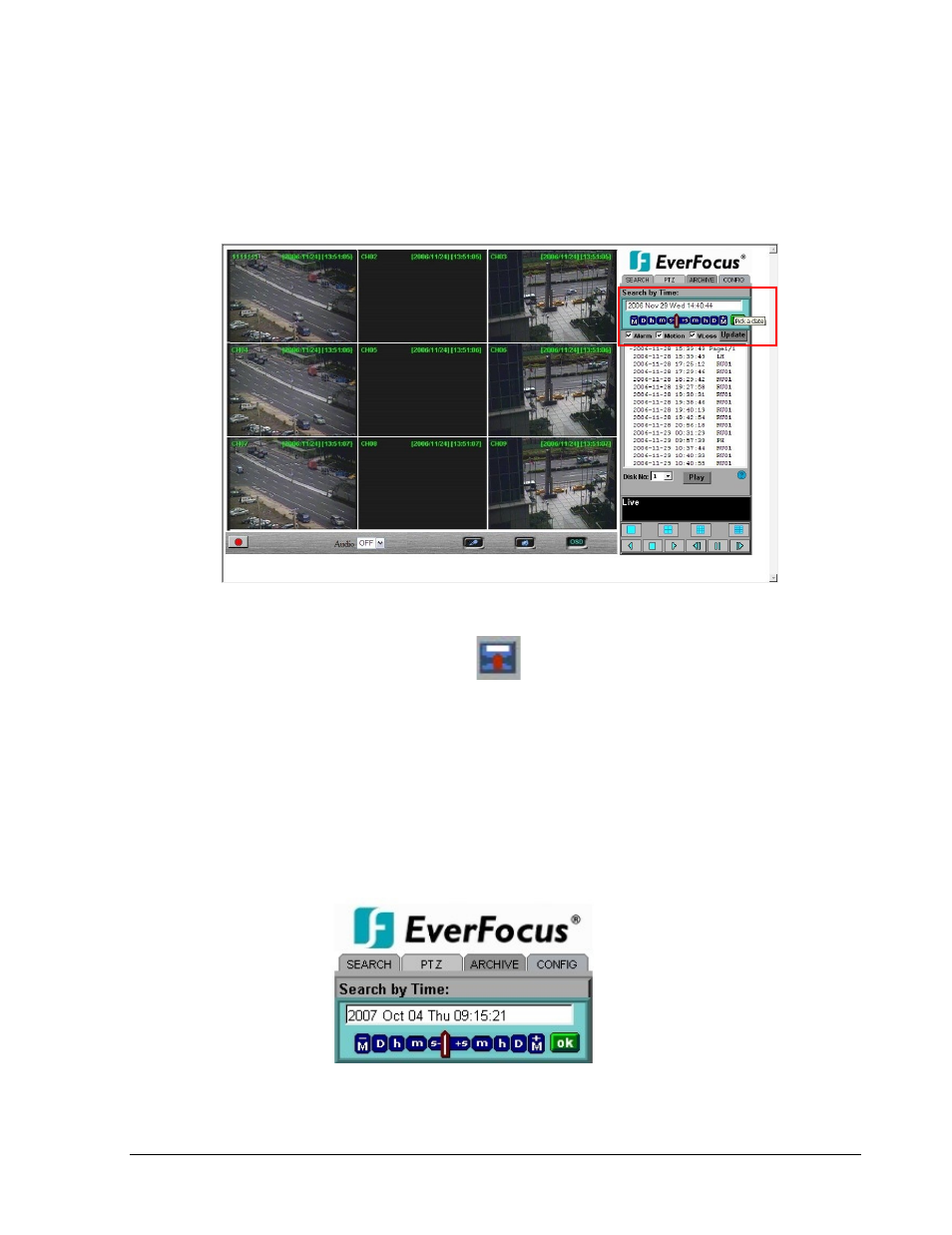 1 search | EverFocus EDSR 110 User Manual | Page 129 / 162