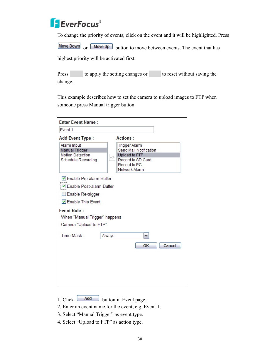 EverFocus EAN900 User Manual | Page 30 / 44