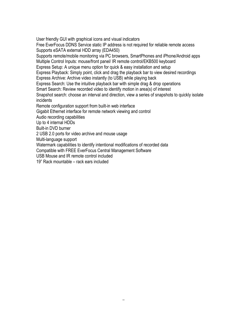 EverFocus ENDEAVOR 22HH1144 User Manual | Page 11 / 149