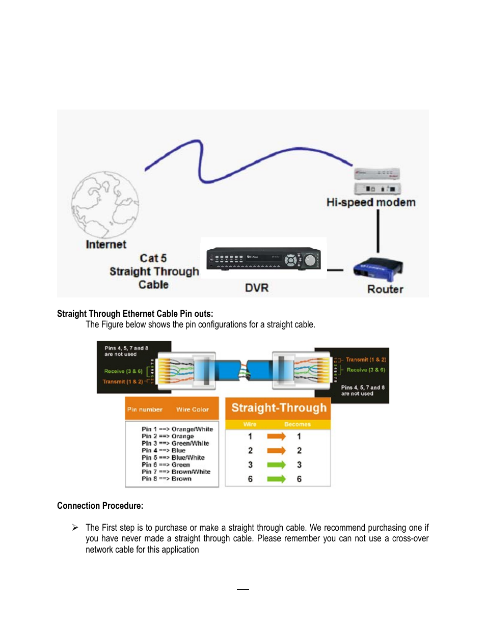 9 router or lan connection, Outer or, Onnection | EverFocus ENDEAVOR 22HH1144 User Manual | Page 121 / 149