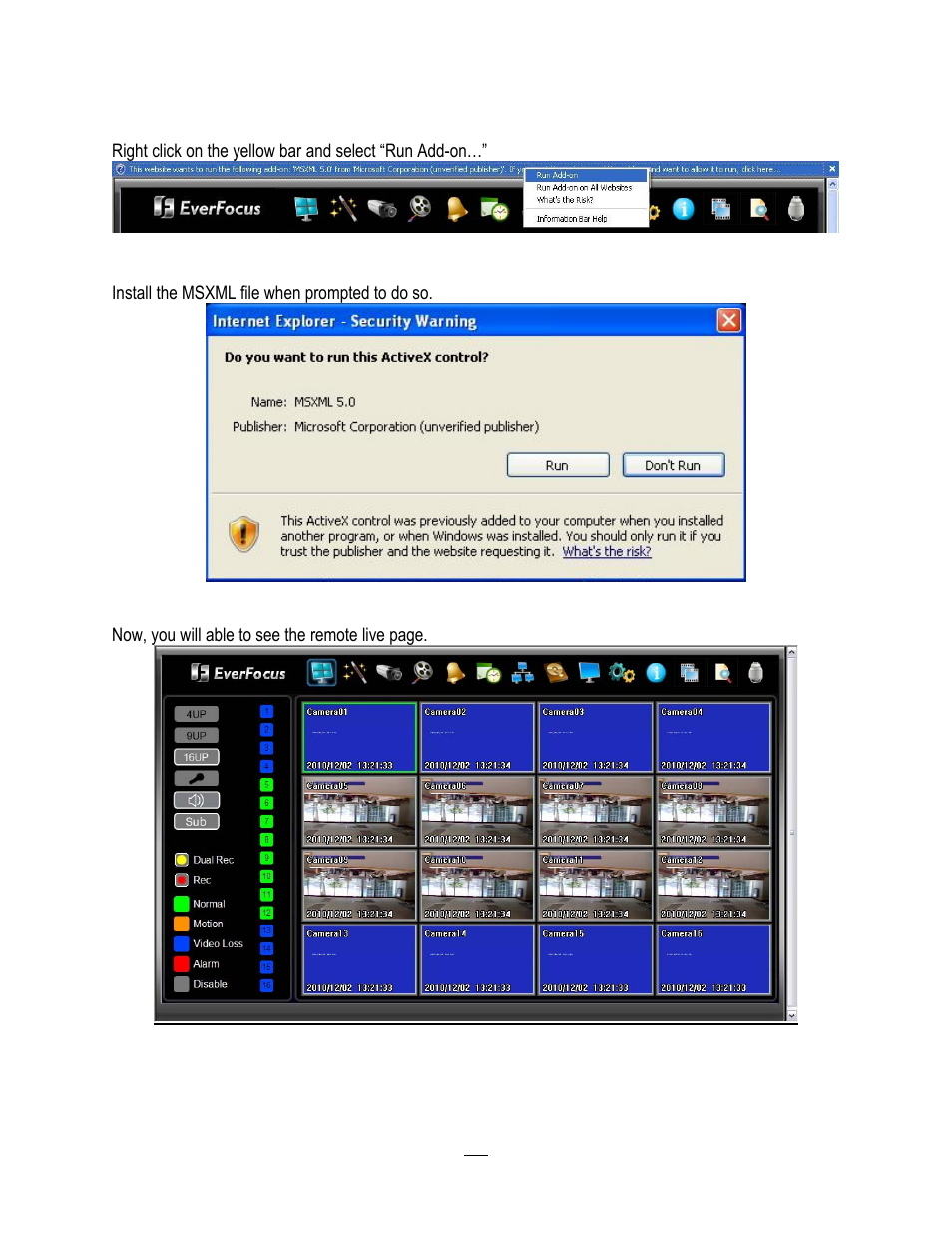 EverFocus ENDEAVOR 22HH1144 User Manual | Page 127 / 149