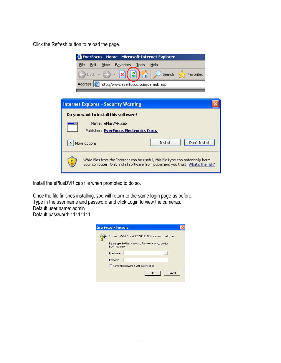 EverFocus ENDEAVOR 22HH1144 User Manual | Page 130 / 149