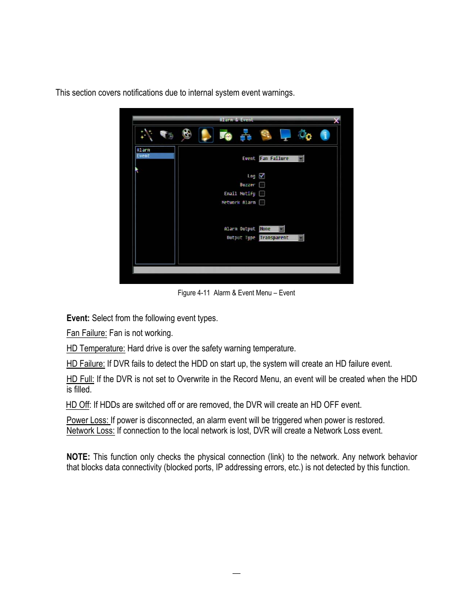 2 event, Event | EverFocus ENDEAVOR 22HH1144 User Manual | Page 70 / 149