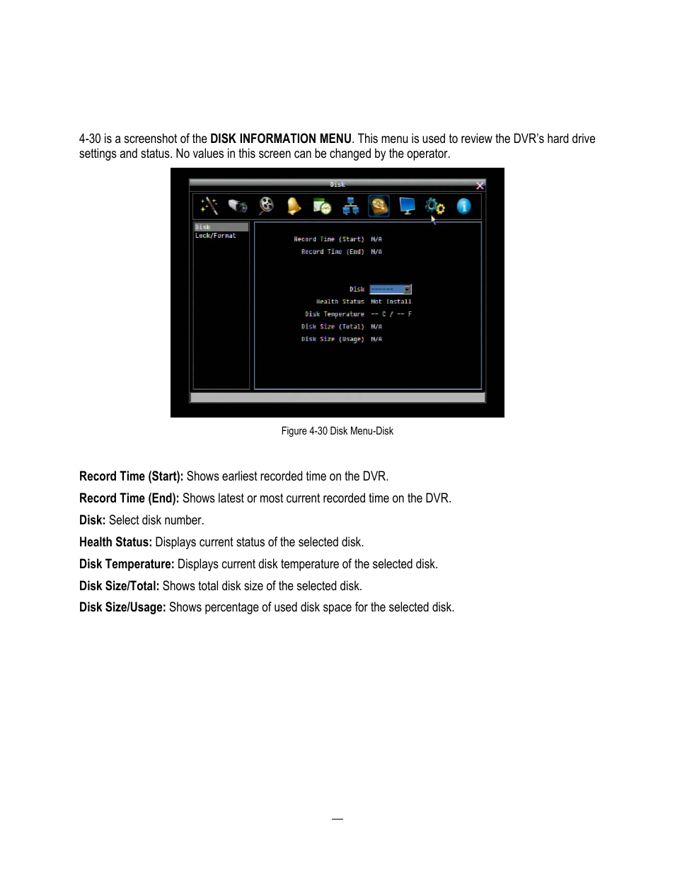 8 disk information, 1 disk, 8 disk | Information, Disk | EverFocus ENDEAVOR 22HH1144 User Manual | Page 96 / 149