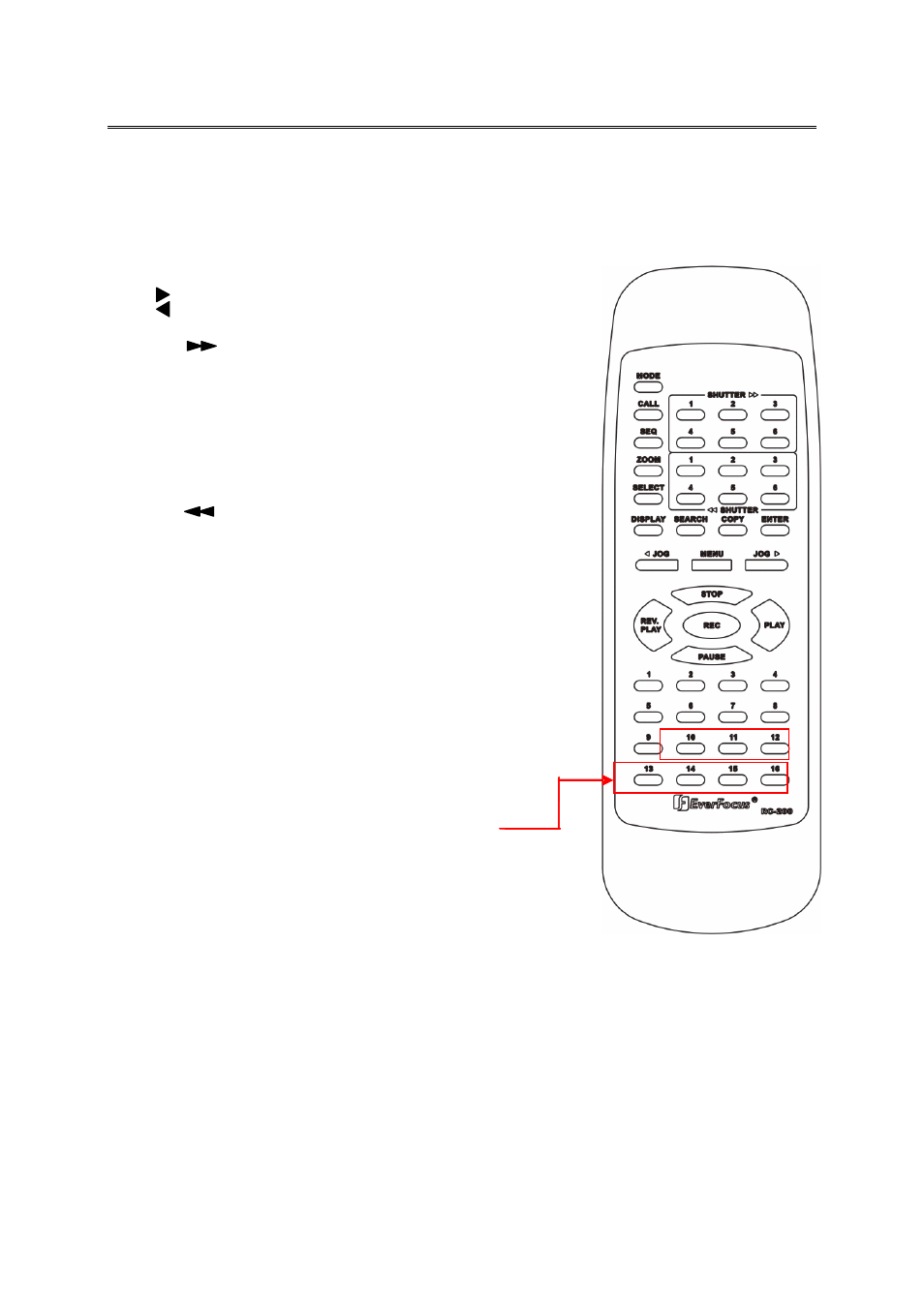 Eda 966 infrared remote control (optional) | EverFocus EDR-1610A User Manual | Page 63 / 83