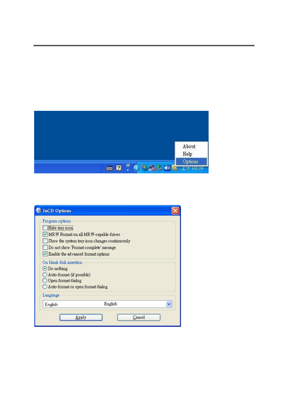 Appendix d: nero incd formatting | EverFocus EDR-1610A User Manual | Page 80 / 83