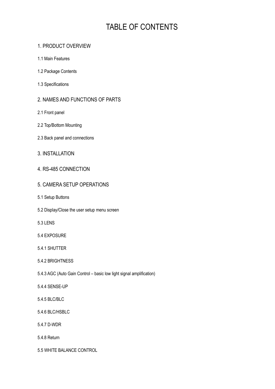 EverFocus EQ610 User Manual | Page 2 / 26