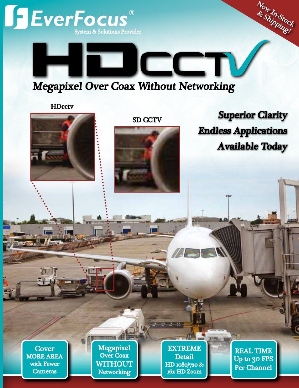 EverFocus Megapixel Over Coax Without Networking EQH5000 User Manual | 4 pages