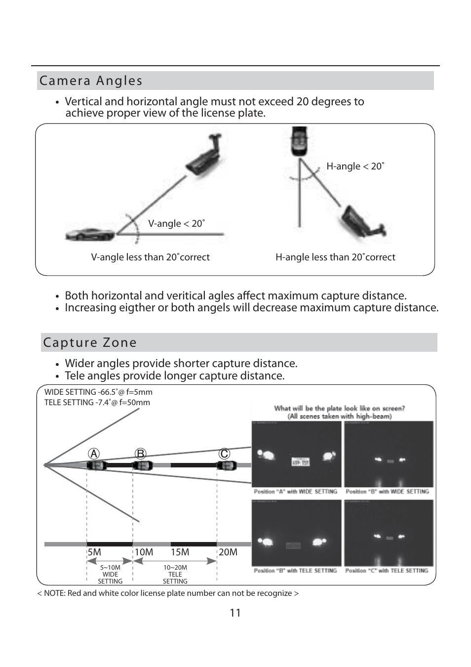 EverFocus EZ-PLATECAM2 User Manual | Page 11 / 19